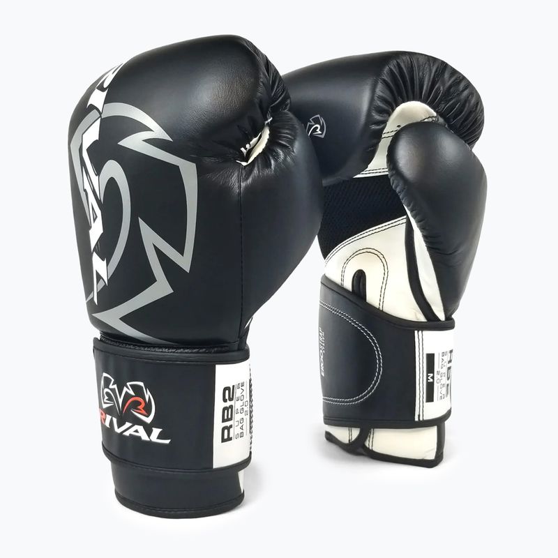 Boxerské rukavice MMA Rival RB1 Ultra Bag 2.0 black RB2-2.0-black-M 2