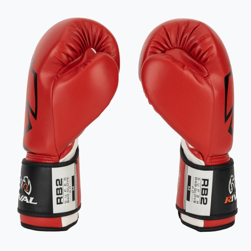 Boxerské rukavice adidas Wako red 4