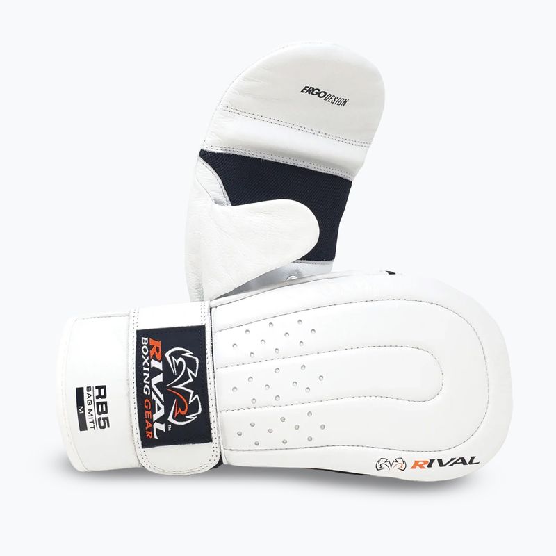 Boxerské rukavice Rival RB5 Bag Mitts white 2