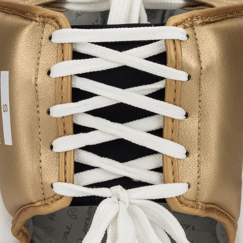 Boxerská prilba Rival RHG100 Professional Headgear white/gold 5