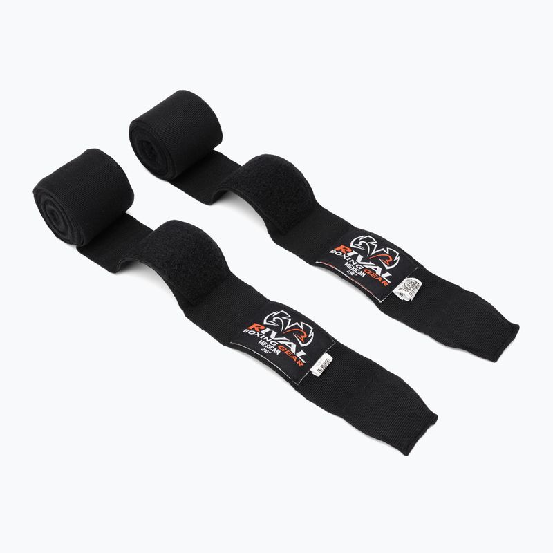 Boxerské bandáže Rival Mexican Handwraps 210  black 2