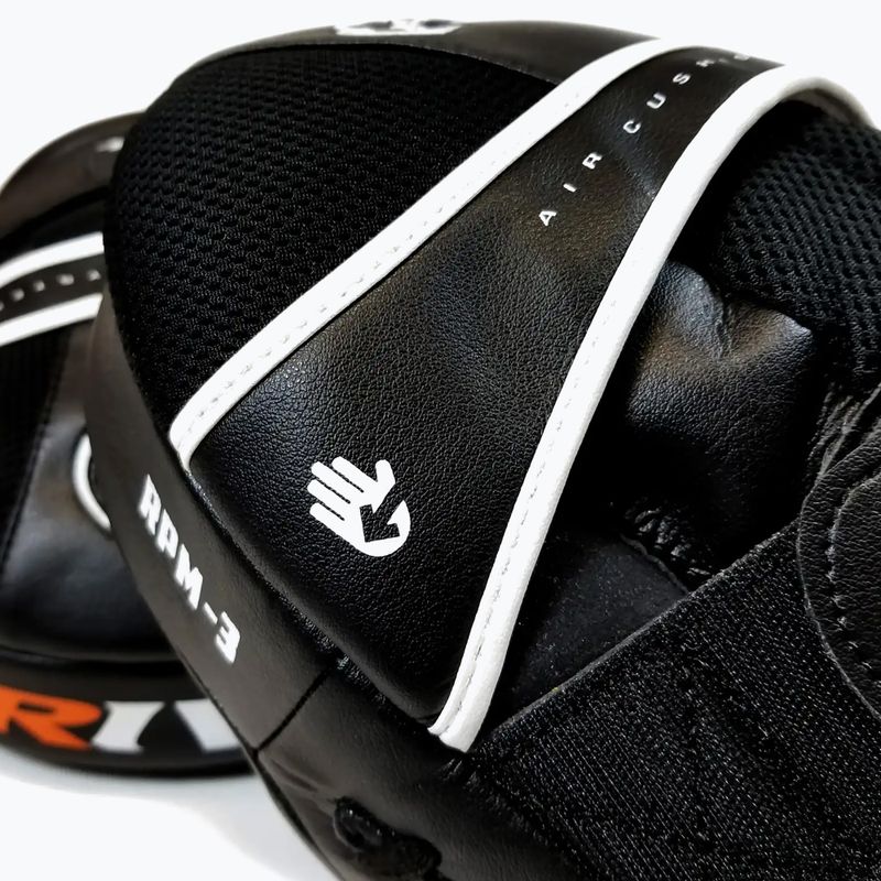 Boxerské lapy Rival RPM3 Air Punch Mitts 2.0 black 3