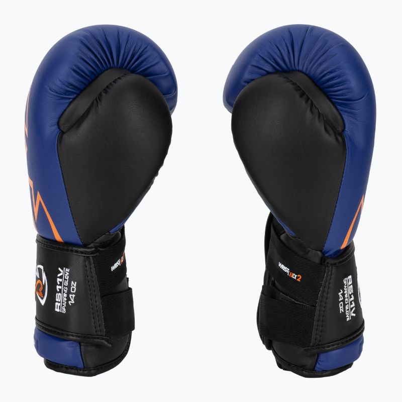 Boxerské rukavice Rival RS11V Professional blue 4