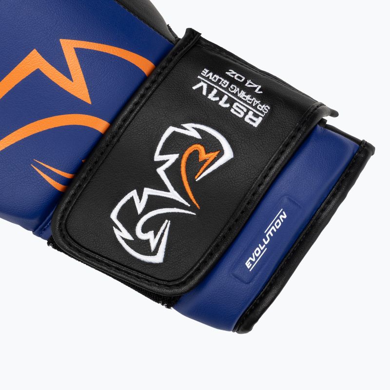 Boxerské rukavice Rival RS11V Professional blue 6