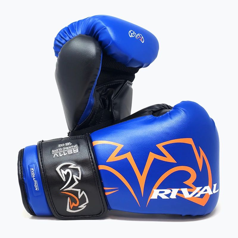Boxerské rukavice Rival RS11V Professional blue