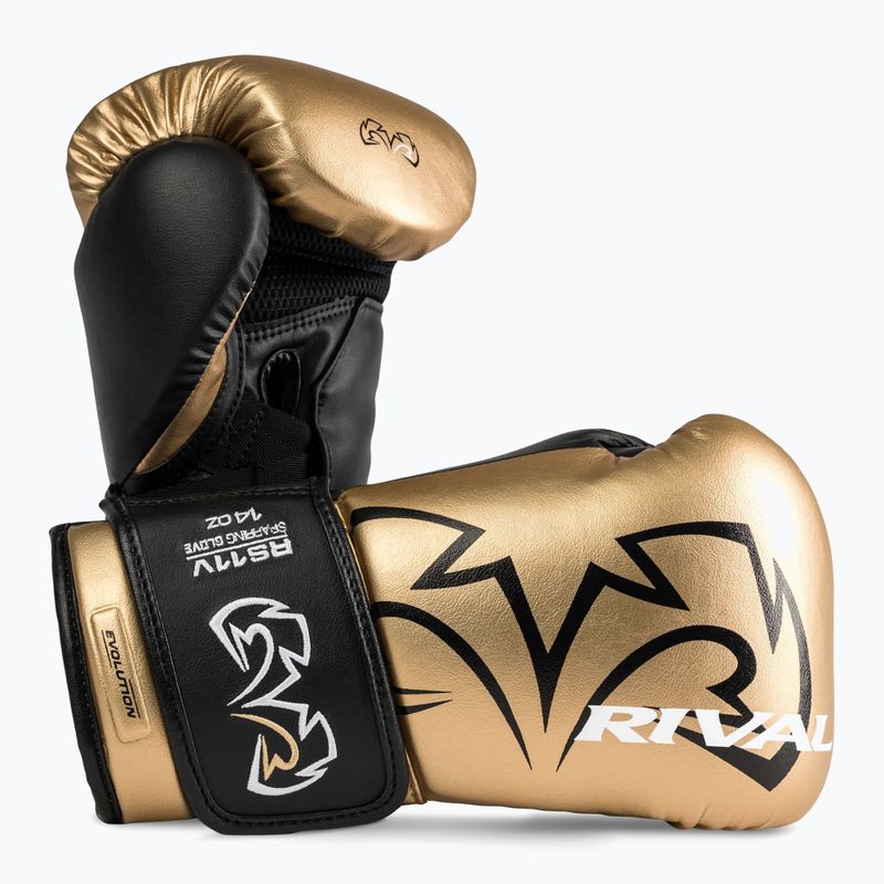 Boxerské rukavice Rival RS11V Evolution gold 2