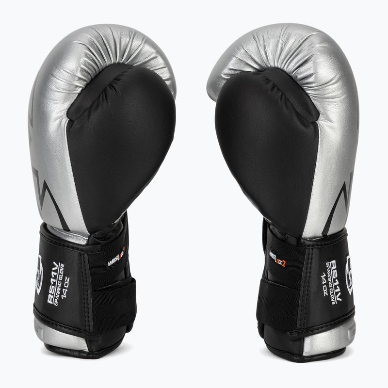 Boxerské rukavice Rival RS11V Professional silver 4