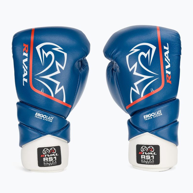 Boxerské rukavice Rival RS1 Ultra Sparring 2.0 blue 2