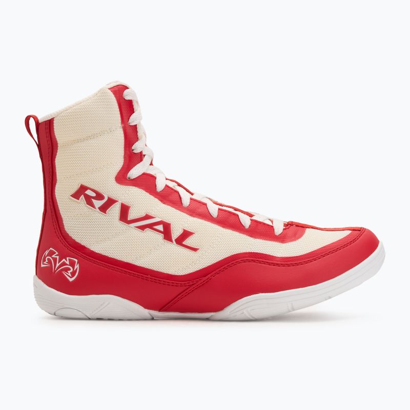 Boxerské topánky Rival RSX-Prospect white/red 2