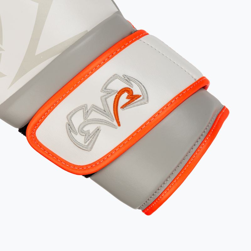Boxerské rukavice Rival Impulse Sparring Gloves Gants white/orange 6