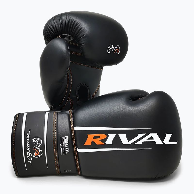 Boxerské rukavice Rival RS60 black 3