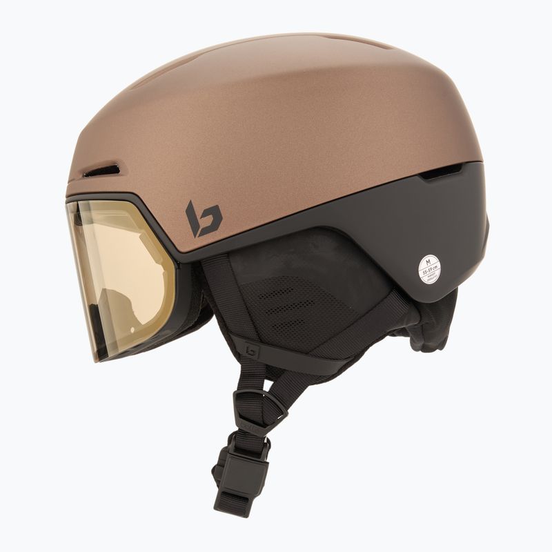 Lyžiarska prilba Bollé X-Fusion tungsten black matte/photochromic gold 4