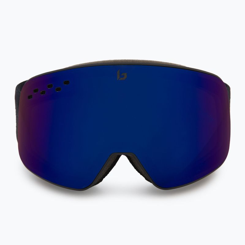 Lyžiarske okuliare Bollé Nevada black matte/bronze blue 2