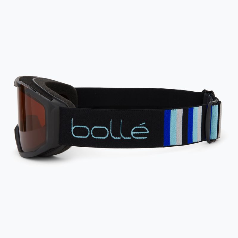 Detské lyžiarske okuliare Bollé Rocket black matte/ rosy bronze 4