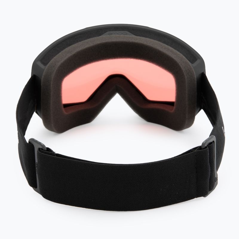 Lyžiarske okuliare Bollé Bedrock black matte/vermillon 3