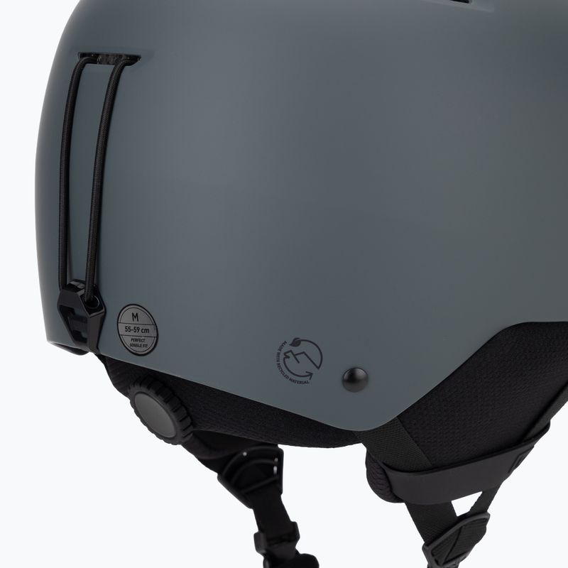 Lyžiarska prilba Bollé Keystone basalt grey matte 9
