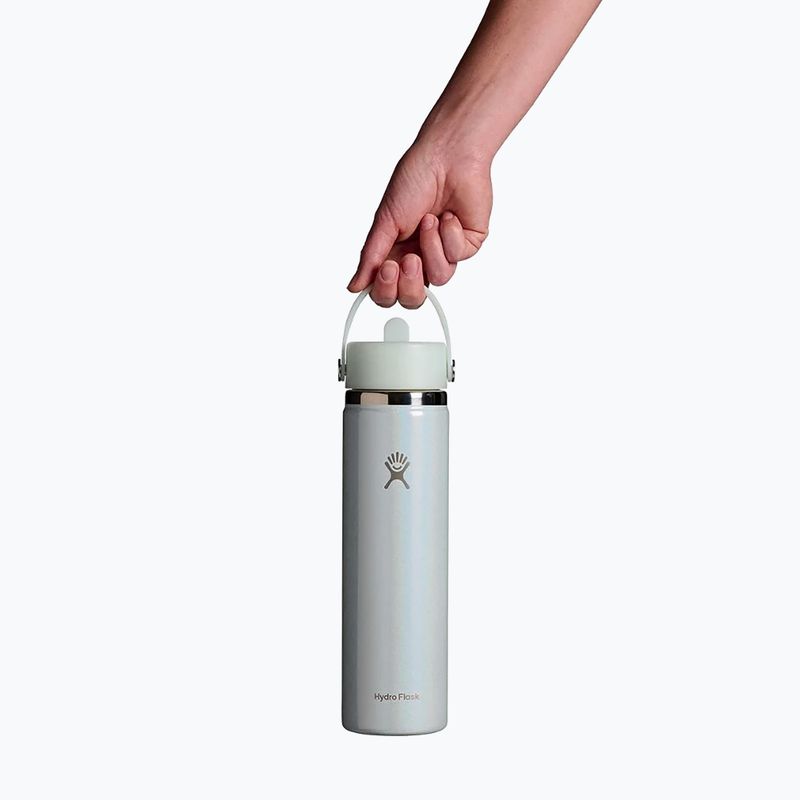 Termofľaša Hydro Flask Wide Mouth with Flex Straw Cap 710 ml glimmer blue 3