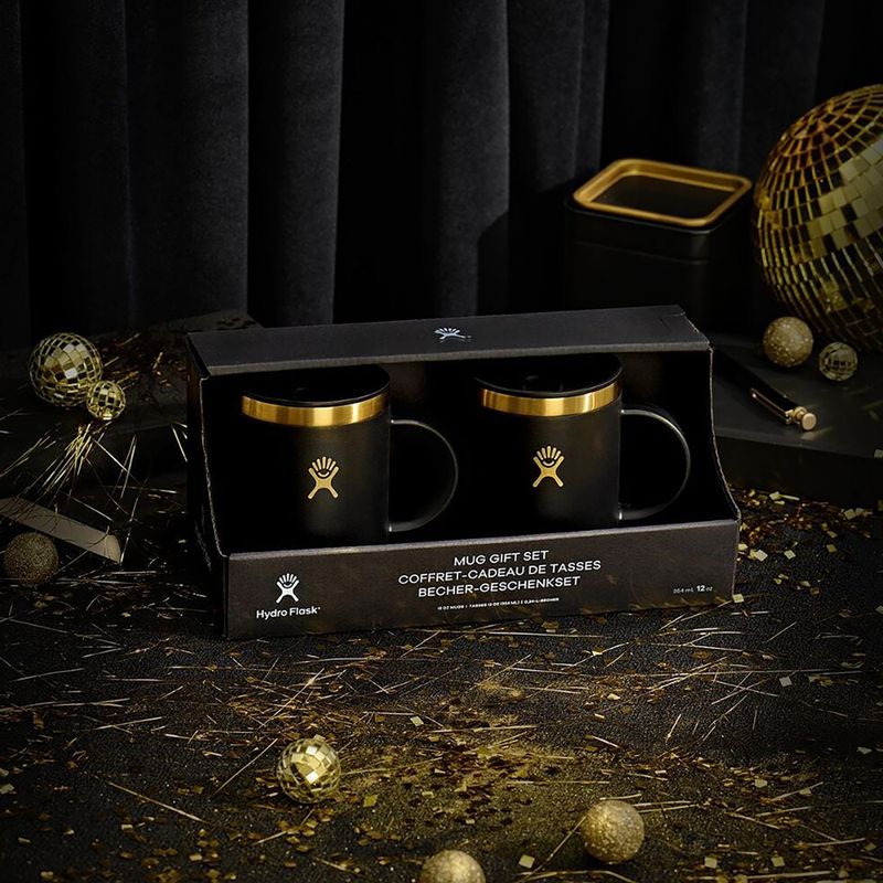 Sada Hydro Flask termo hrnčeky 2 ks 350 ml black tie 7