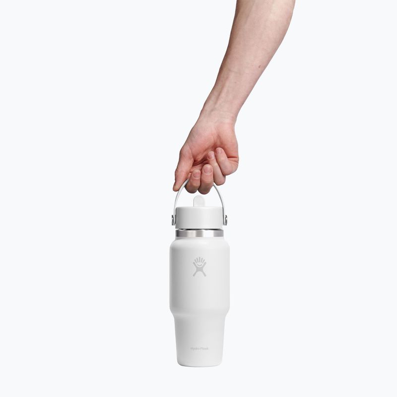 Termofľaša Hydro Flask Wide Flex Straw Travel 621 ml white 3