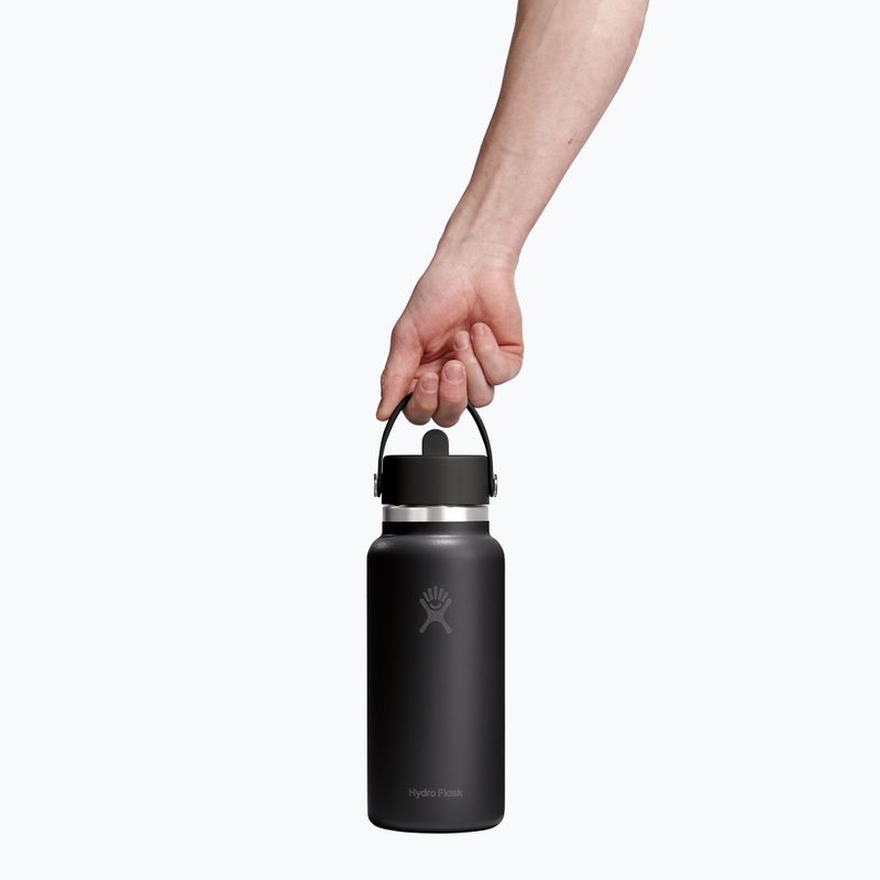 Termofľaša Hydro Flask Wide Flex Straw 946 ml black 3