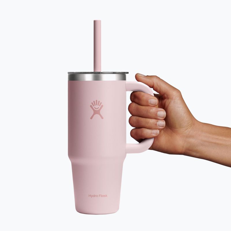 Hrnček Hydro Flask Travel Tumbler Clear Lid 710 ml trillium 5