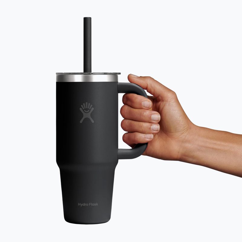 Hrnček Hydro Flask Travel Tumbler Clear Lid 710 ml black 5