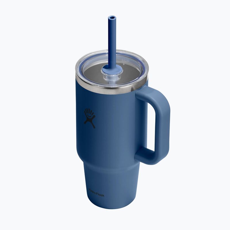 Termohrnček Hydro Flask Travel Tumbler Clear LID 945 ml harbor blue 3