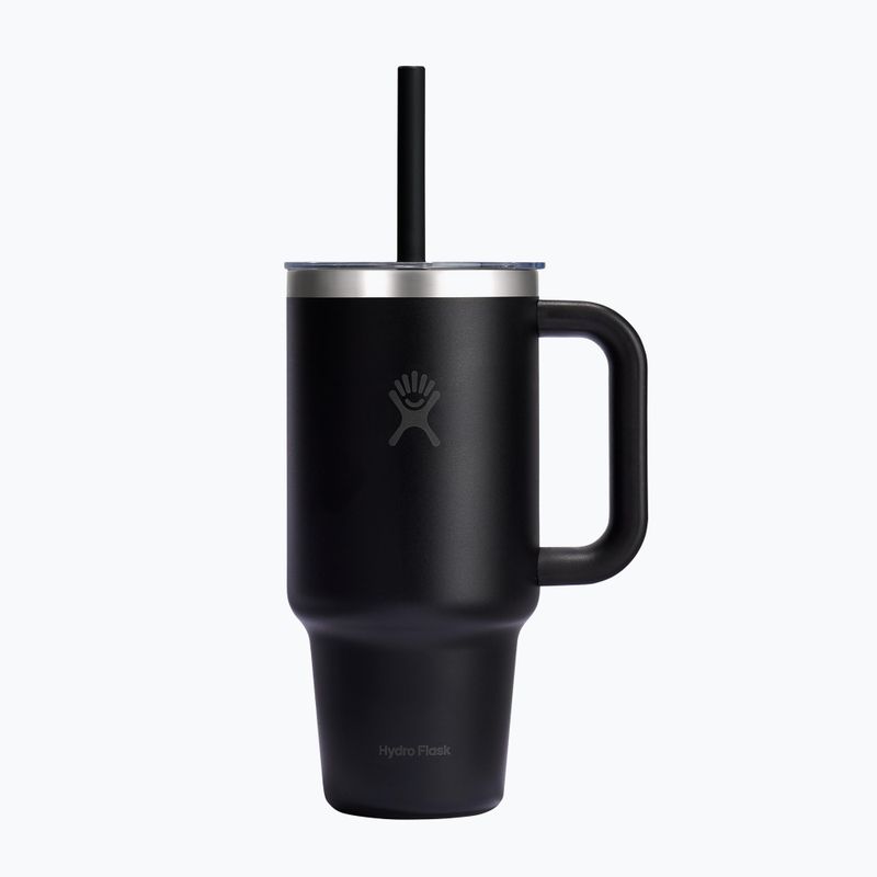 Termohrnček Hydro Flask Travel Tumbler Clear Lid black