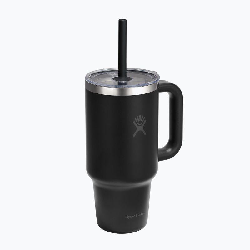 Termohrnček Hydro Flask Travel Tumbler Clear Lid black 2