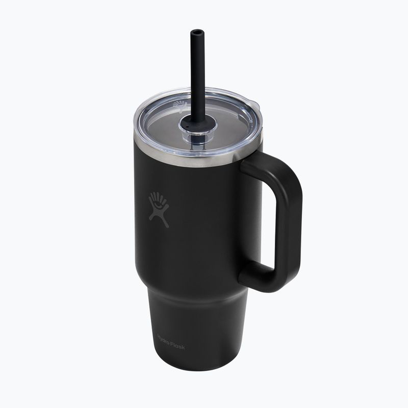 Termohrnček Hydro Flask Travel Tumbler Clear Lid black 3