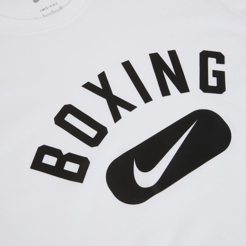 Pánske tréningové tričko Nike Boxing Disc DFC white/black 3