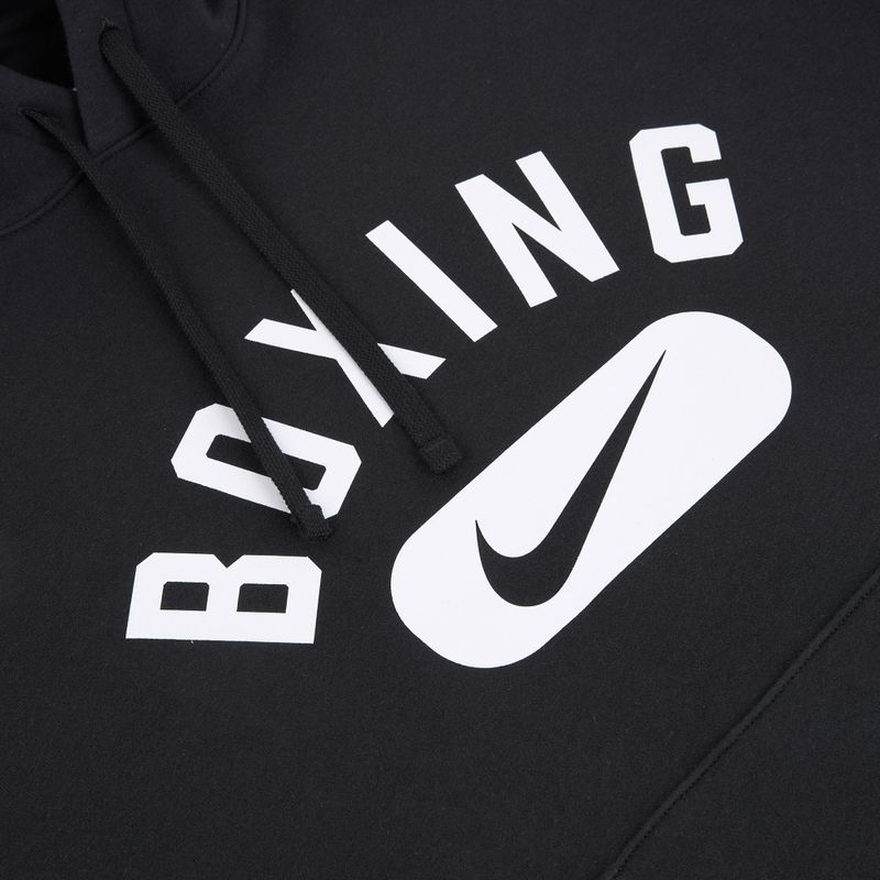 Pánska mikina Nike Boxing Disc Club Hoodie black/white 3