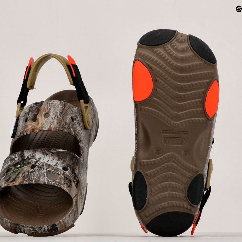 Sandále Crocs Realtree Edge AT hnedé 207891-267 18