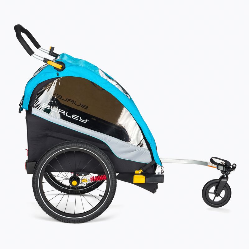 Burley D'Lite X Dvojitý príves na bicykel čierny BU-938101 2