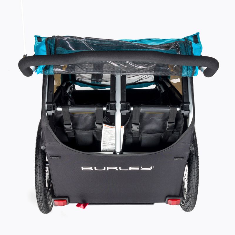 Burley D'Lite X Dvojitý príves na bicykel čierny BU-938101 4