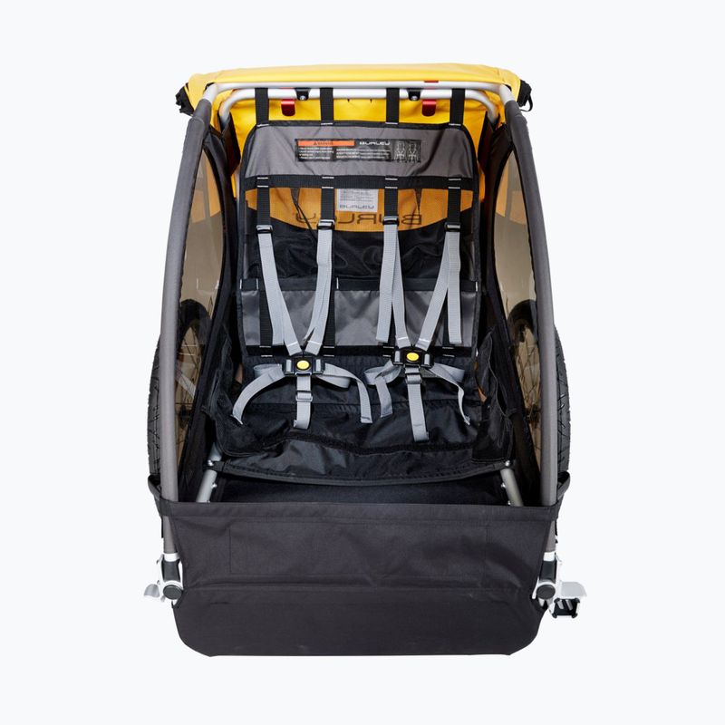 Burley Bee Dvojitý príves na bicykel žltý BU-946206 7
