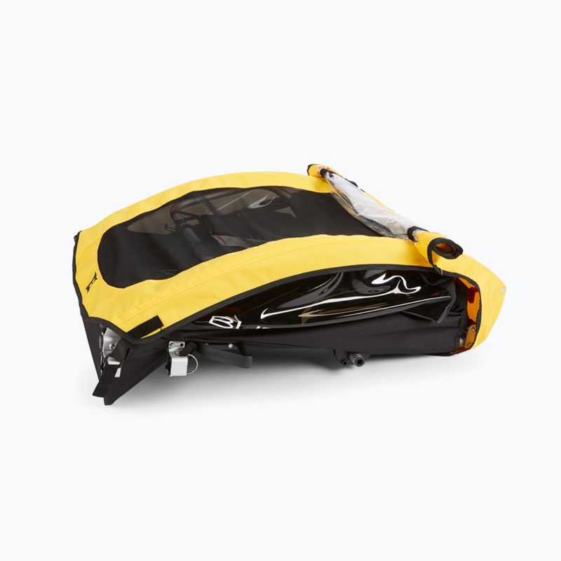 Burley Bee Dvojitý príves na bicykel žltý BU-946206 10