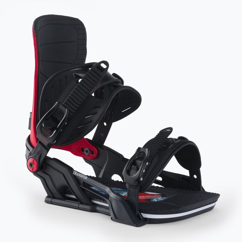 Ben Metal Transfer snowboardové viazanie black-red 22BN7-BKRED