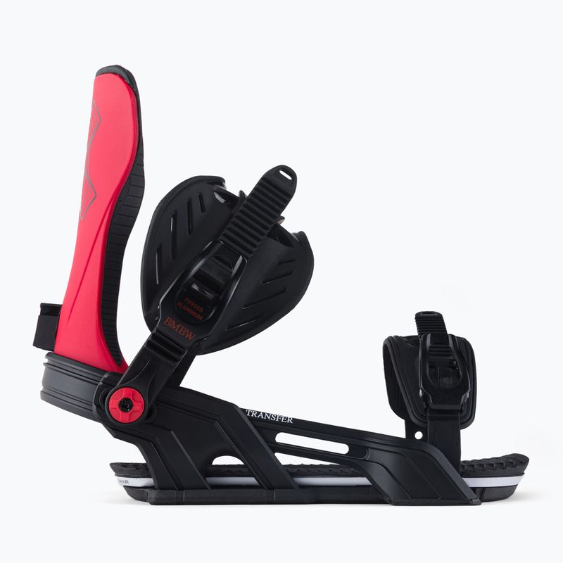 Ben Metal Transfer snowboardové viazanie black-red 22BN7-BKRED 2