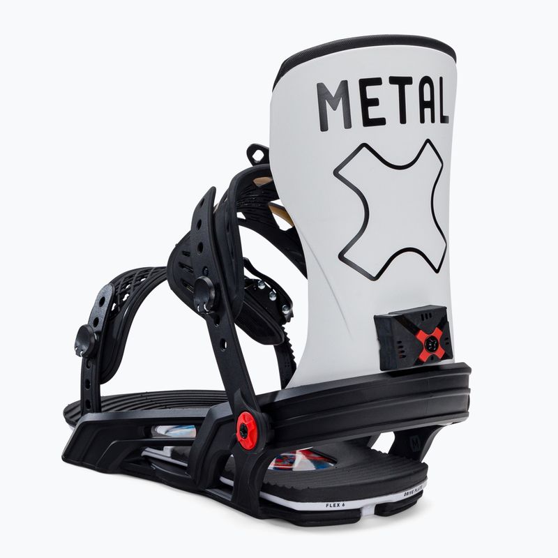 Snowboardové viazanie Bent Metal Axtion black/white 22BN4-BKWHT 4