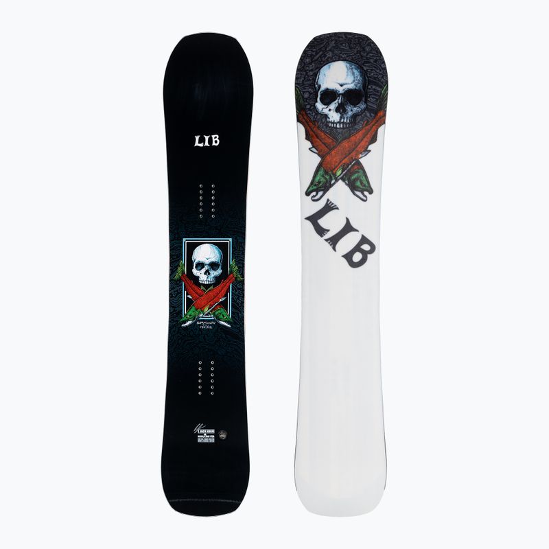 Snowboard Lib Tech Ejack Knife čierno-biely 22SN44