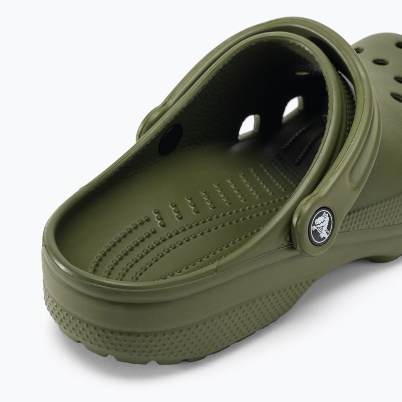 Pánske žabky Crocs Classic army green 9