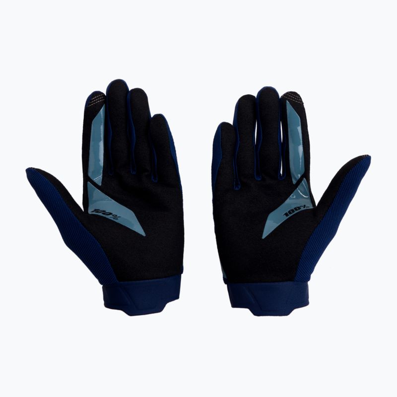 Cyklistické rukavice 100% Ridecamp navy blue STO-10018-015-10 2