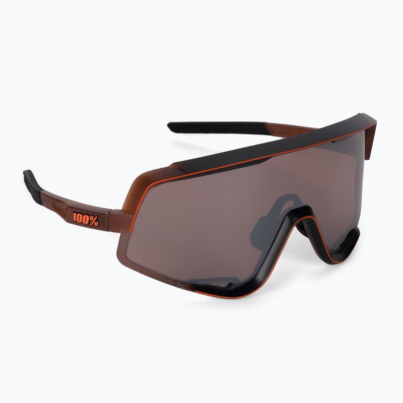 Cyklistické okuliare 100% Glendale Mirror Lens brown STO-61033-404-01