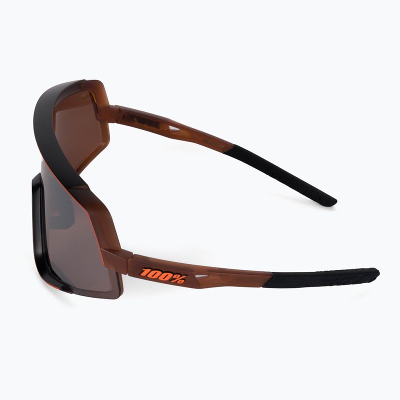 Cyklistické okuliare 100% Glendale Mirror Lens brown STO-61033-404-01 4