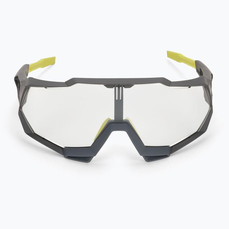 Cyklistické okuliare 100% Speedtrap Photochromic Lens Lt 16-76% black-green STO-61023-802-01 3