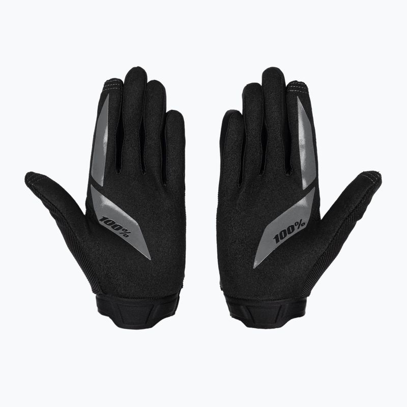 Rukavice cyklistické damskie 100% Ridecamp W black/charcoal 2