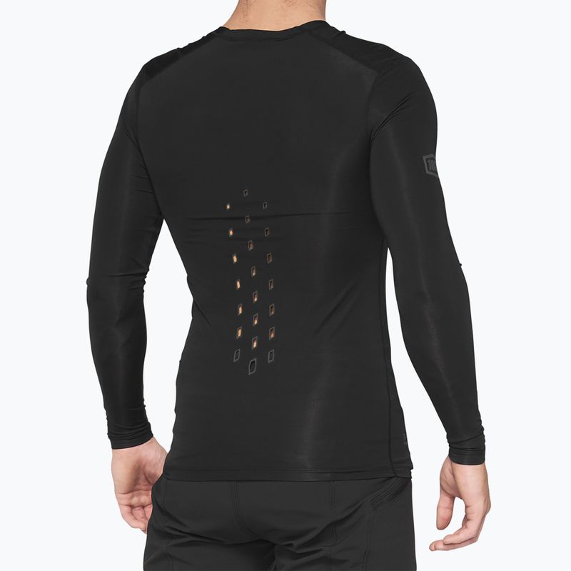 Pánsky cyklistický longsleeve 100% R-Core Concept black 3