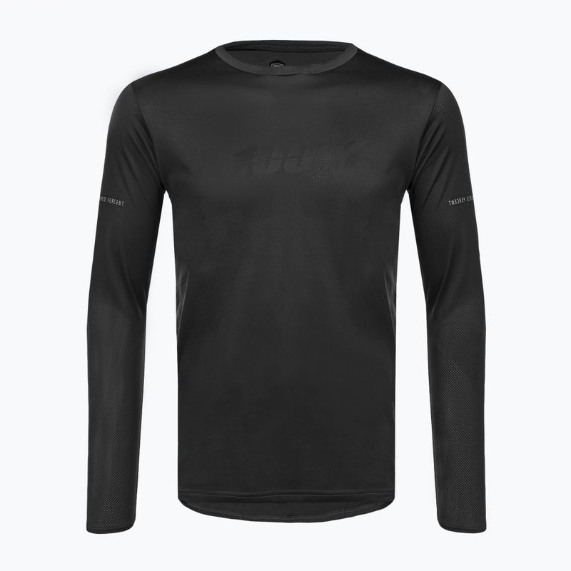 Pánsky 100% cyklistický dres Ridecamp sivý 40028-00001 3