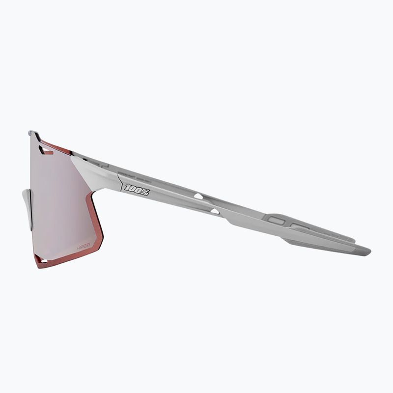 Slnečné okuliare 100% Hypercraft matte stone grey/hiper silver mirror 3